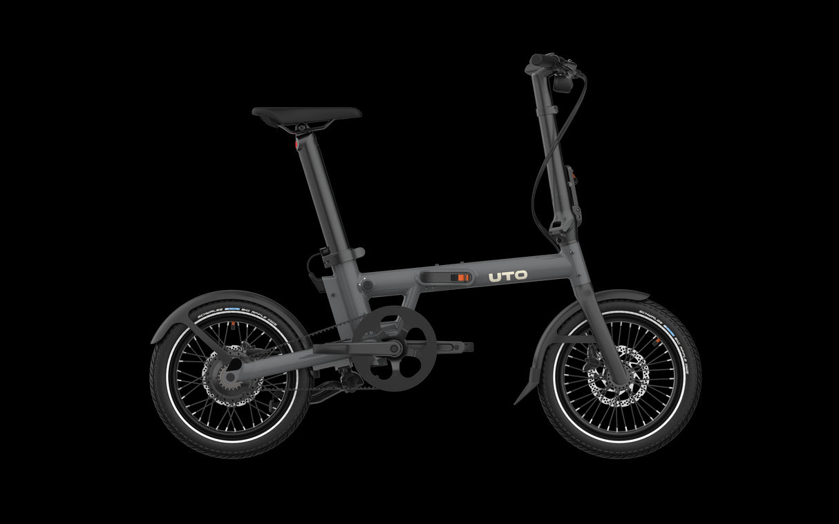 Uto electric folding bike pro16 v0 gray