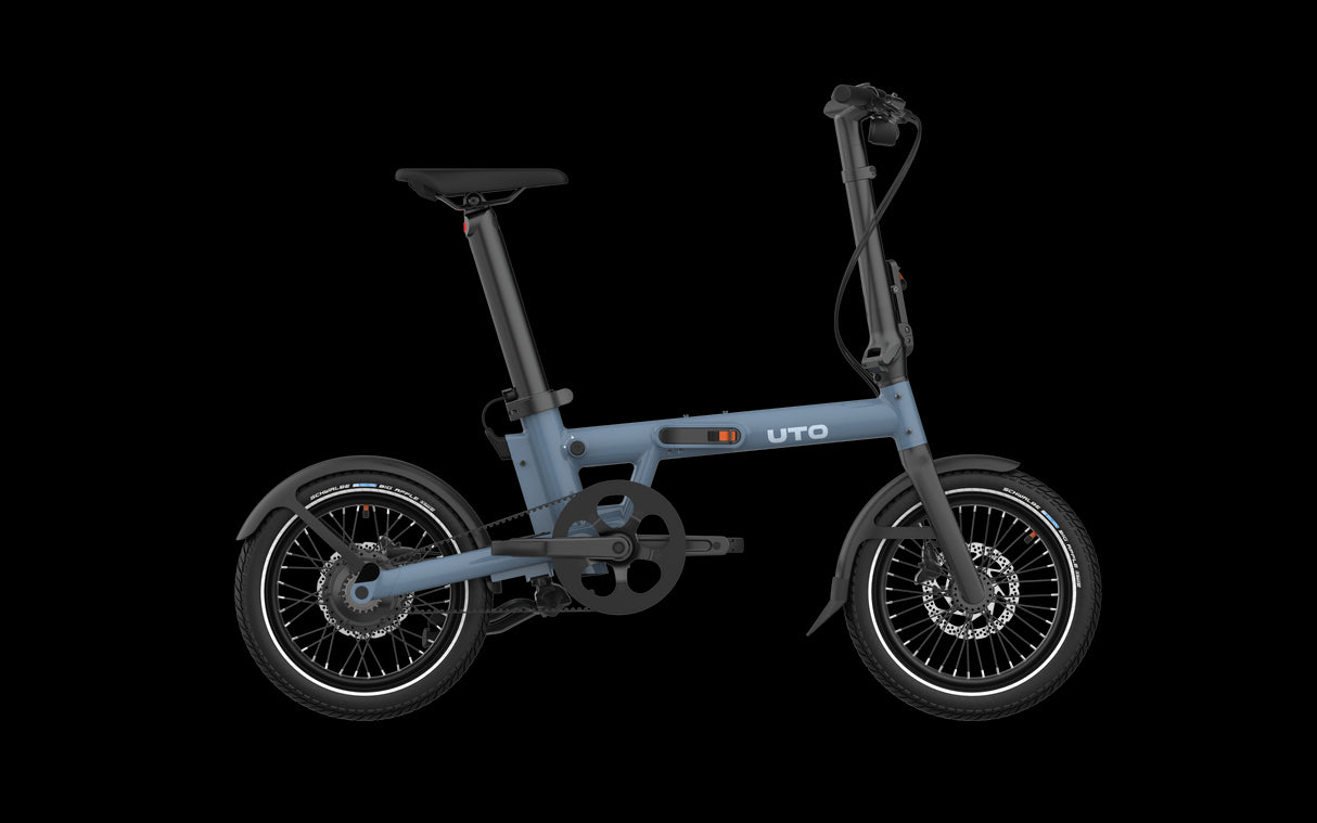 Uto electric folding bike pro16 v0 blue