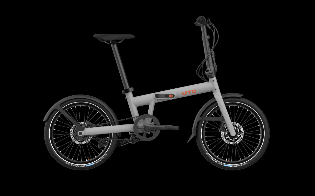 Uto vouwfiets pro20 ne v0 grijs