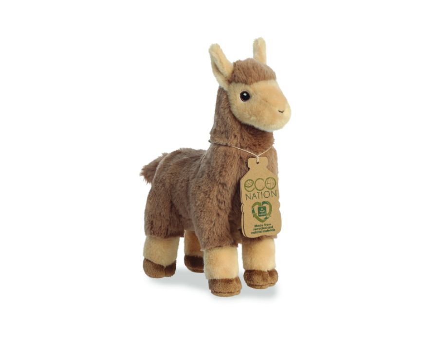 Eco national pehmolelu - laama - 28 cm