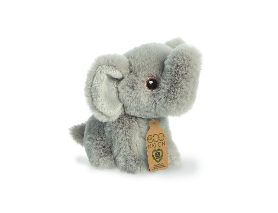 Eco Nation plush toy - mini - elephant - 13 cm