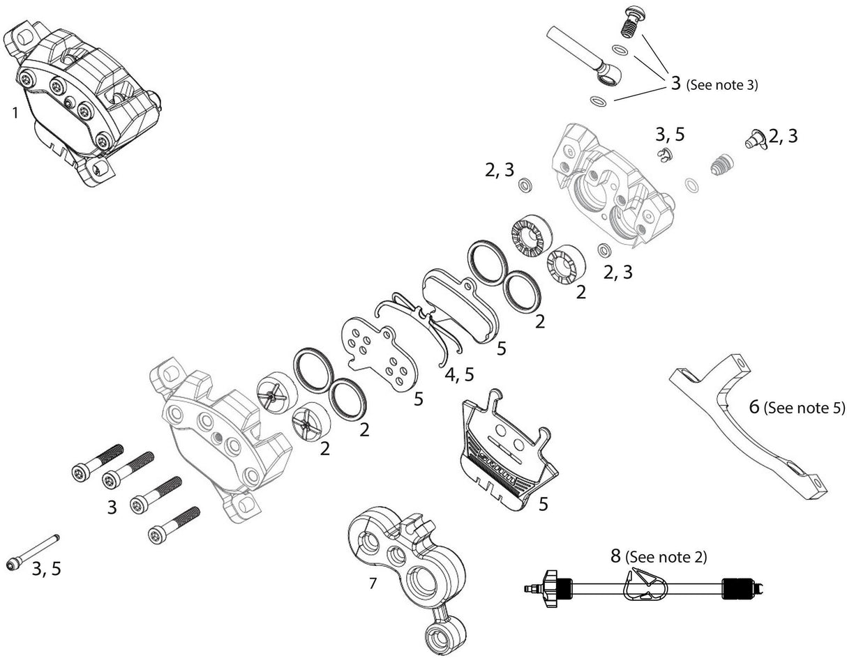 Sram disc brake maven ultimate stealth disc brake maven ul. stealth fr. 950mmm