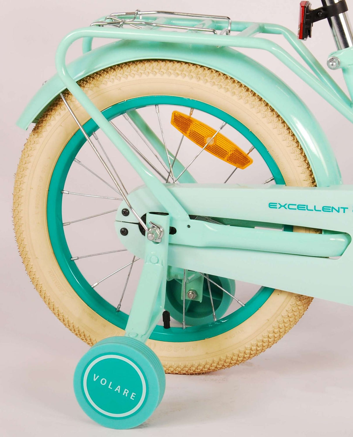 Volare Excelente bicicleta para niños - niñas - 16 pulgadas - verde - 95% ensamblada