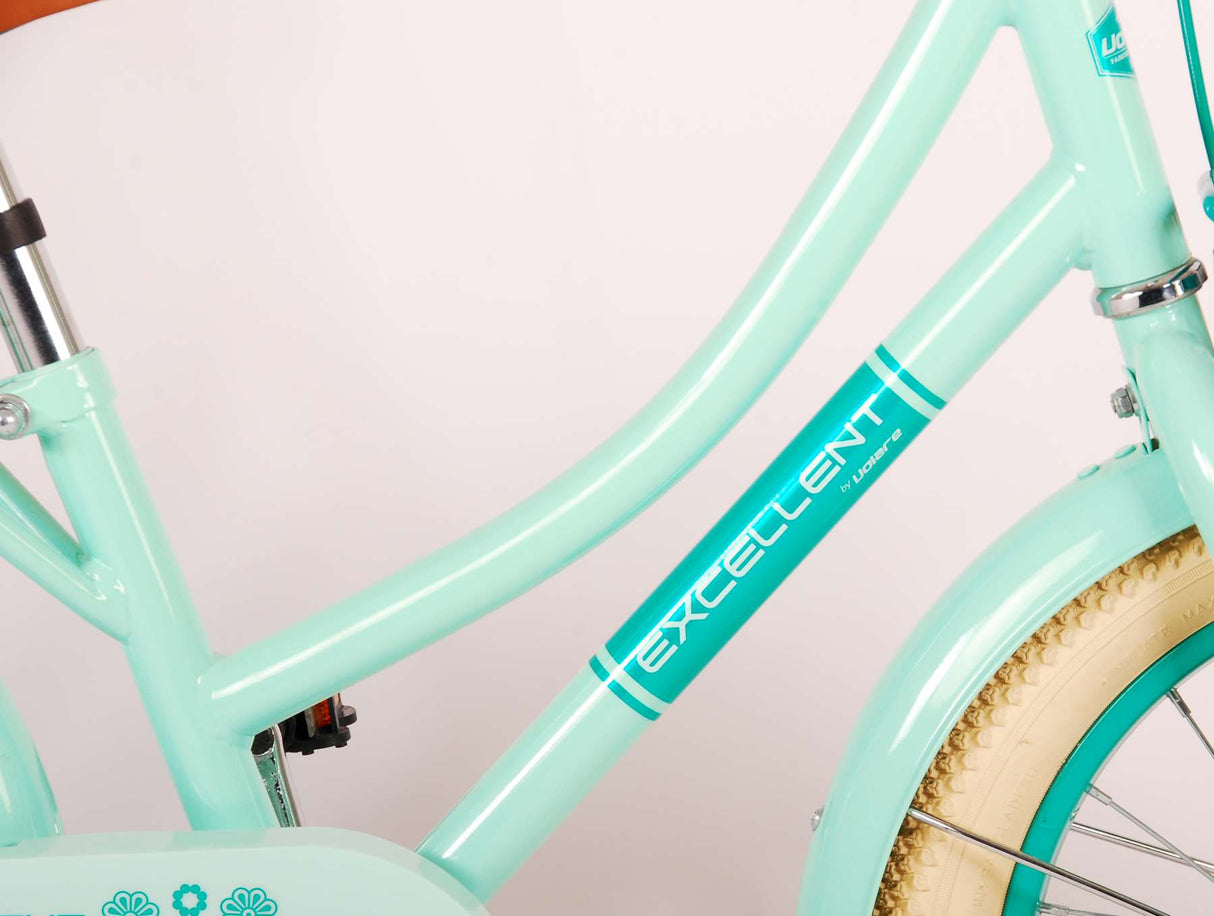 Volare Excelente bicicleta para niños - niñas - 16 pulgadas - verde - 95% ensamblada