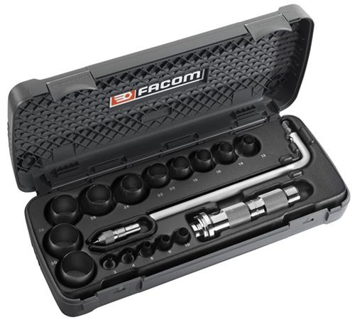 Facom set standaard pakkingssnijders 3-30mm