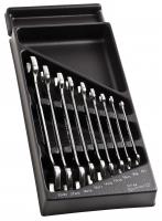 Facom module met 9 steeksleutels van 6 tot 24 mm