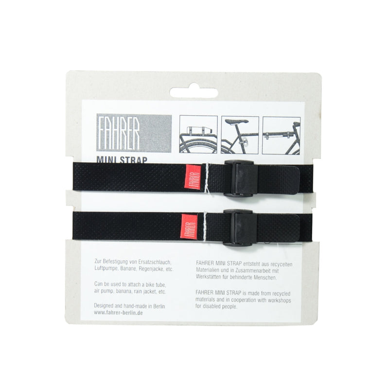 Fahrer cargo mini strap m 35x2cm black (2 pieces)