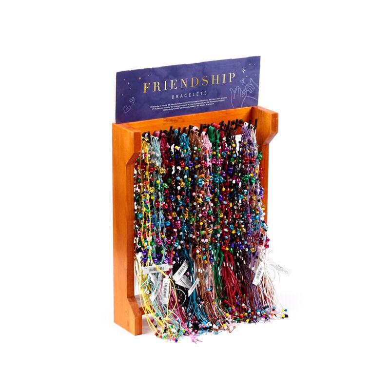 Pulseiras da amizade - sinos trançados com miçangas