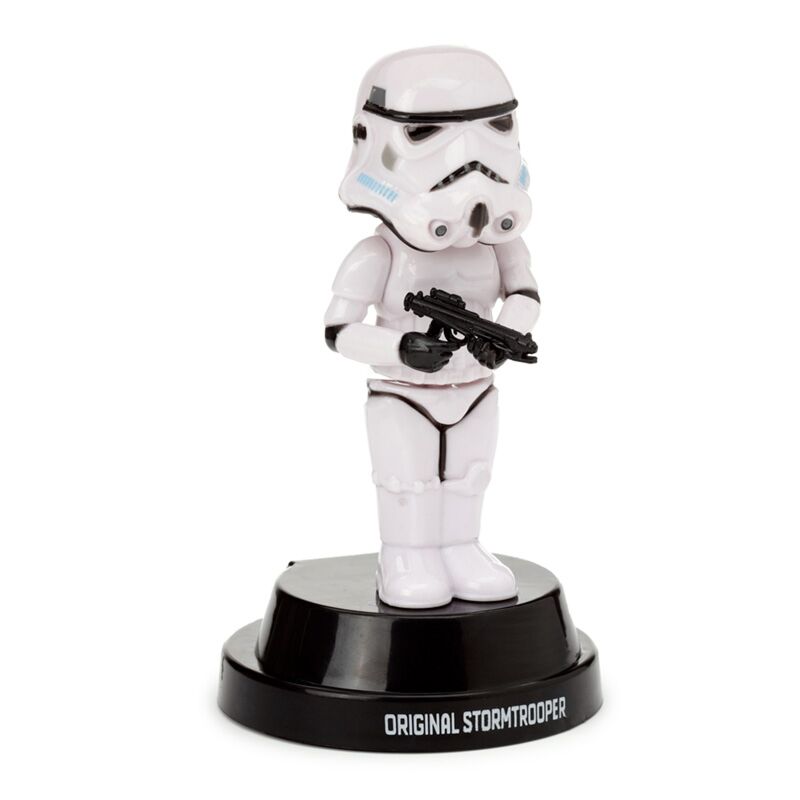 La figurine originale de copain solaire à cellule solaire Stormtrooper