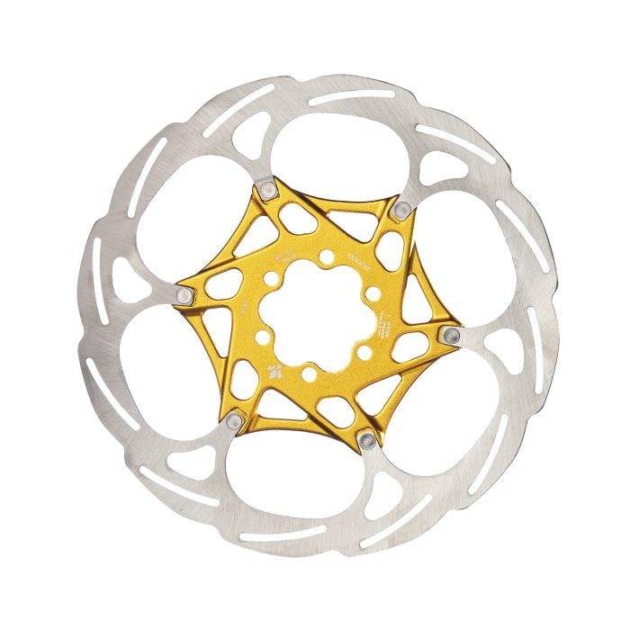 Formula disc 2-pieces - 6 bolts - ø180mm - gold