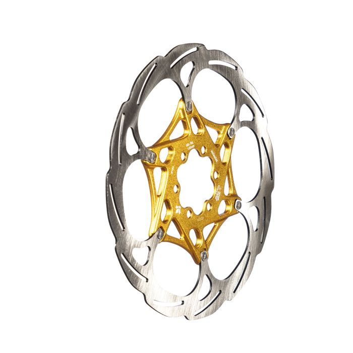 Formula disc 2-pieces - 6 bolts - ø180mm - gold