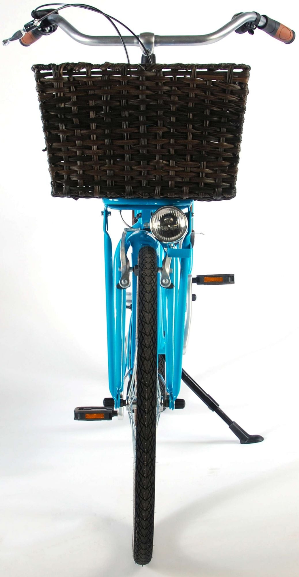 junior bicycle basket brown 30 liters
