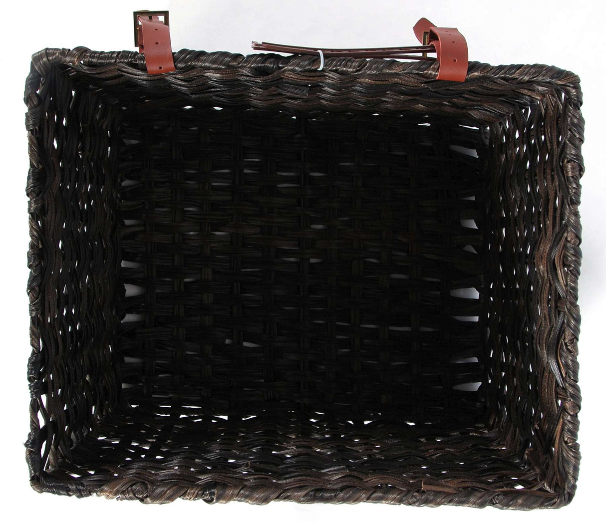 junior bicycle basket brown 30 liters