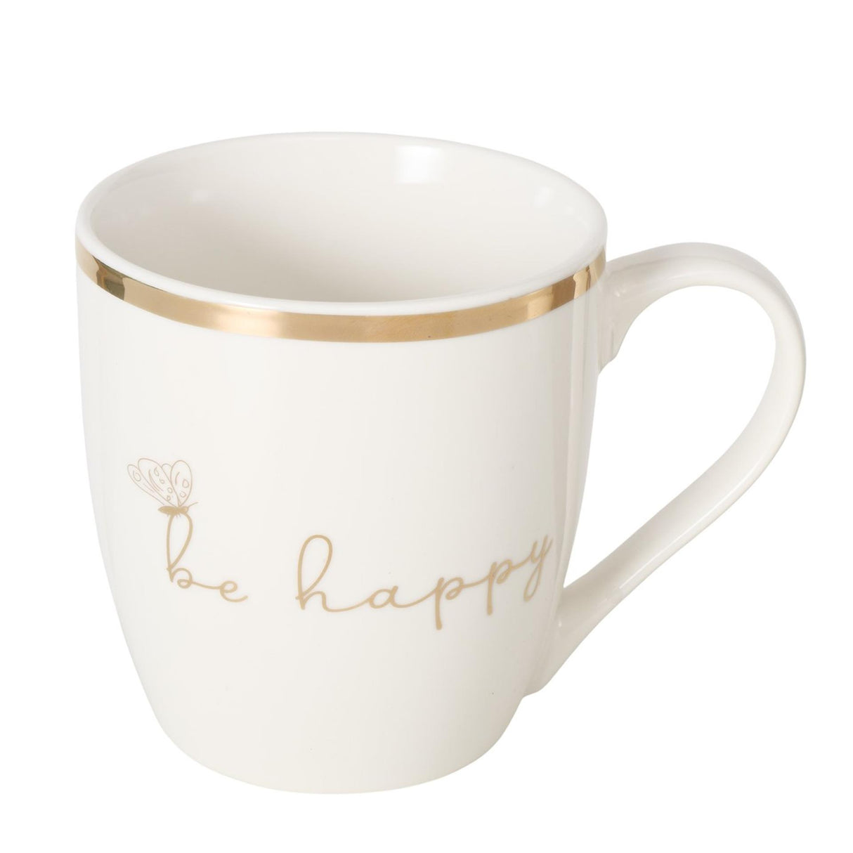 Boltze home mok davina be happy smile 400ml h10cm