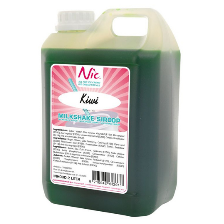 Nic milkshake syrup kiwi (2 liters)