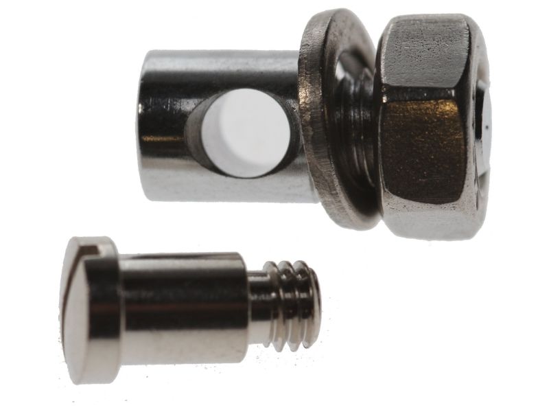 Gazelle bolt for brake rod knob