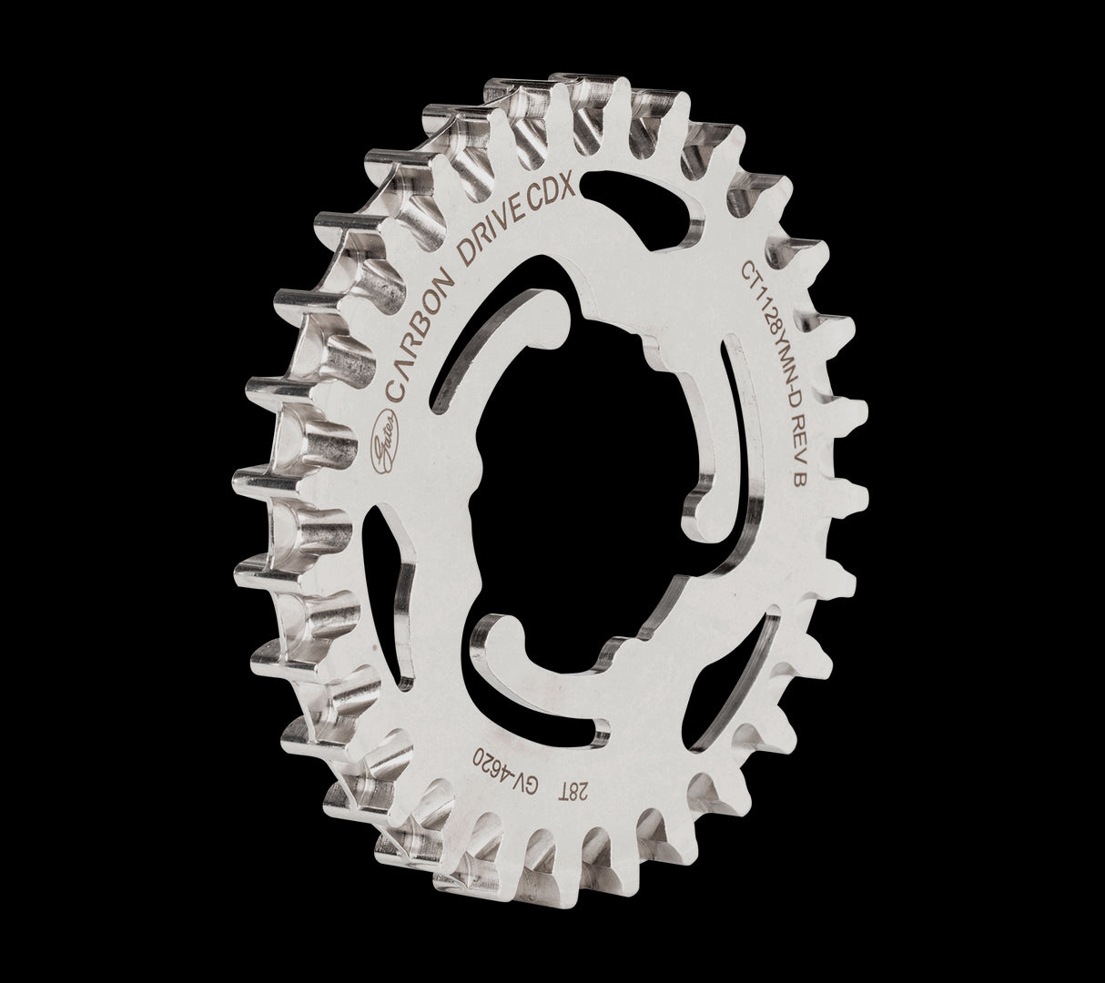 Shimano gates sprocket cdx 28t nexus 5 di2 hub 6-lobe