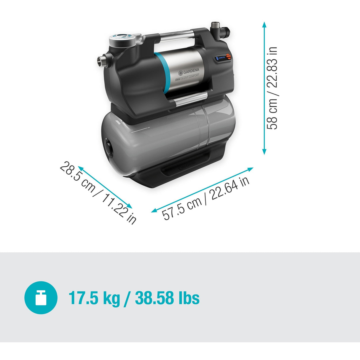 GARDENA Pressure Pump 5600 SilentComfort