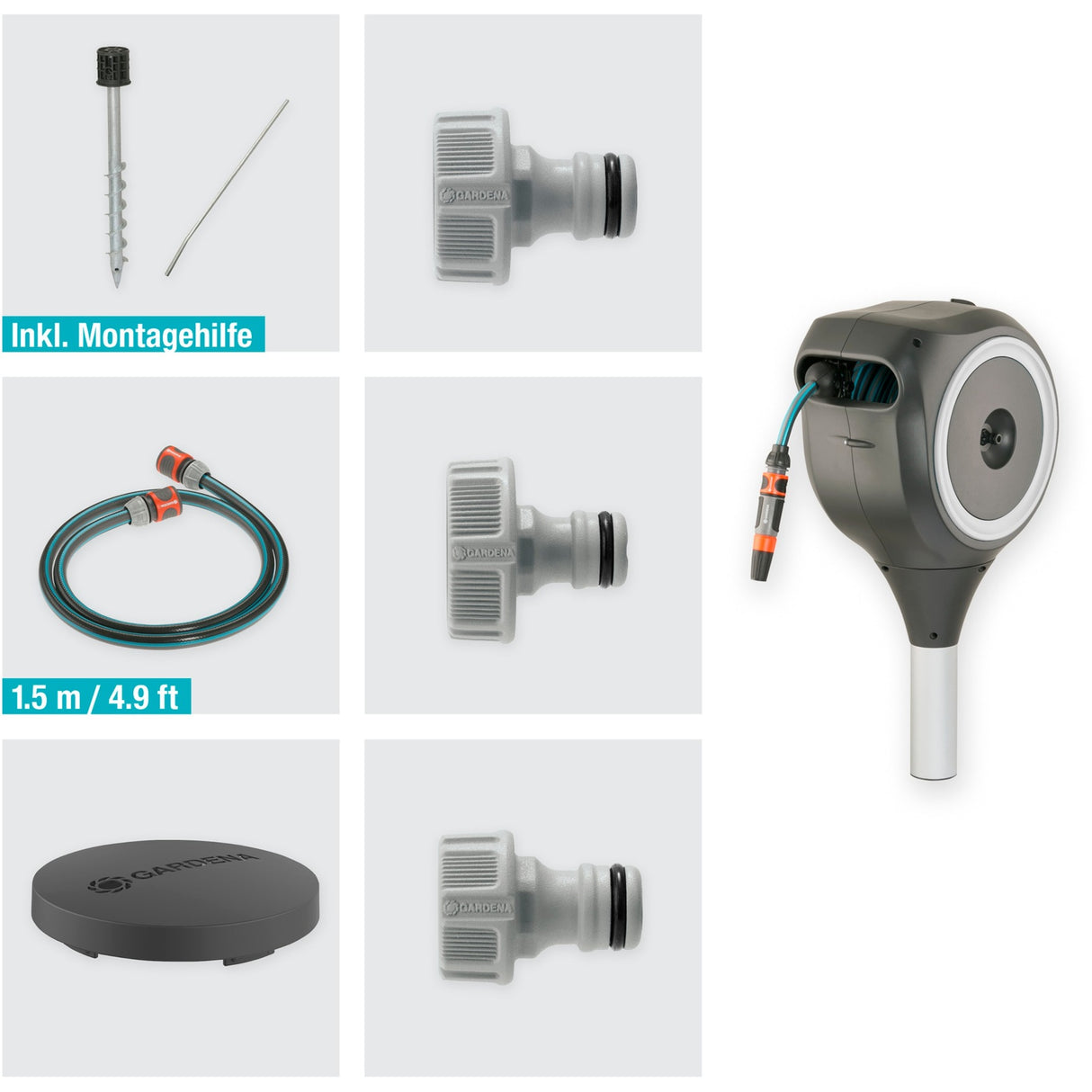 Gardena Garden Slange Box Rollup S