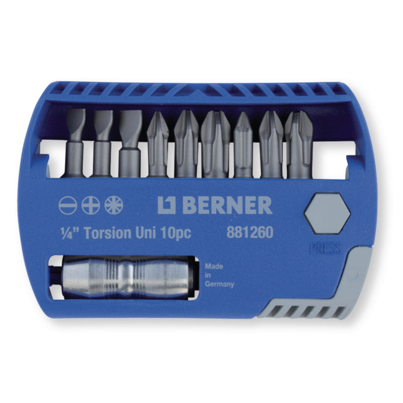 Berner Bits Selector 1 4 10 pieces
