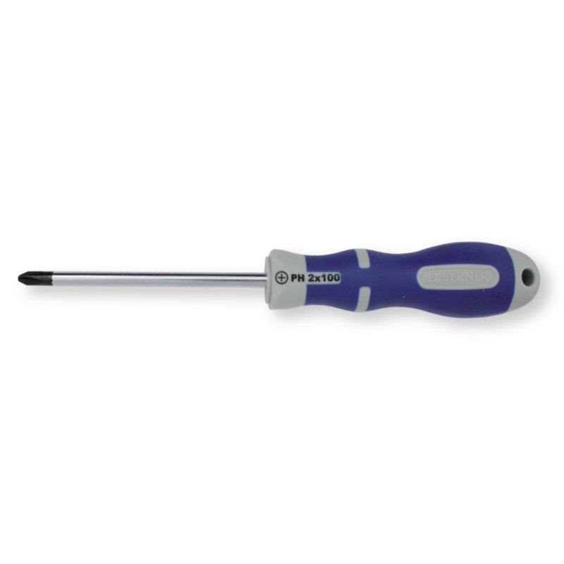 Berner screwdriver topline ph2 565mm blade 450mm