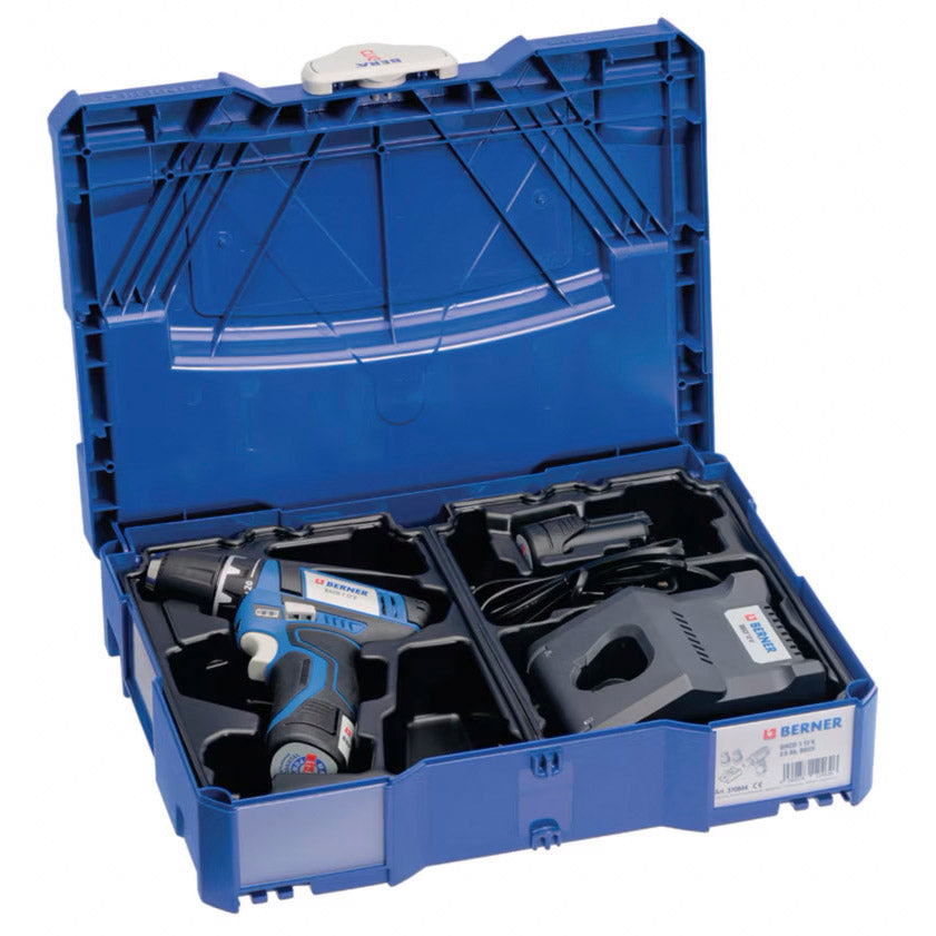 Berner 12V 2.0Ah screwdriver in case