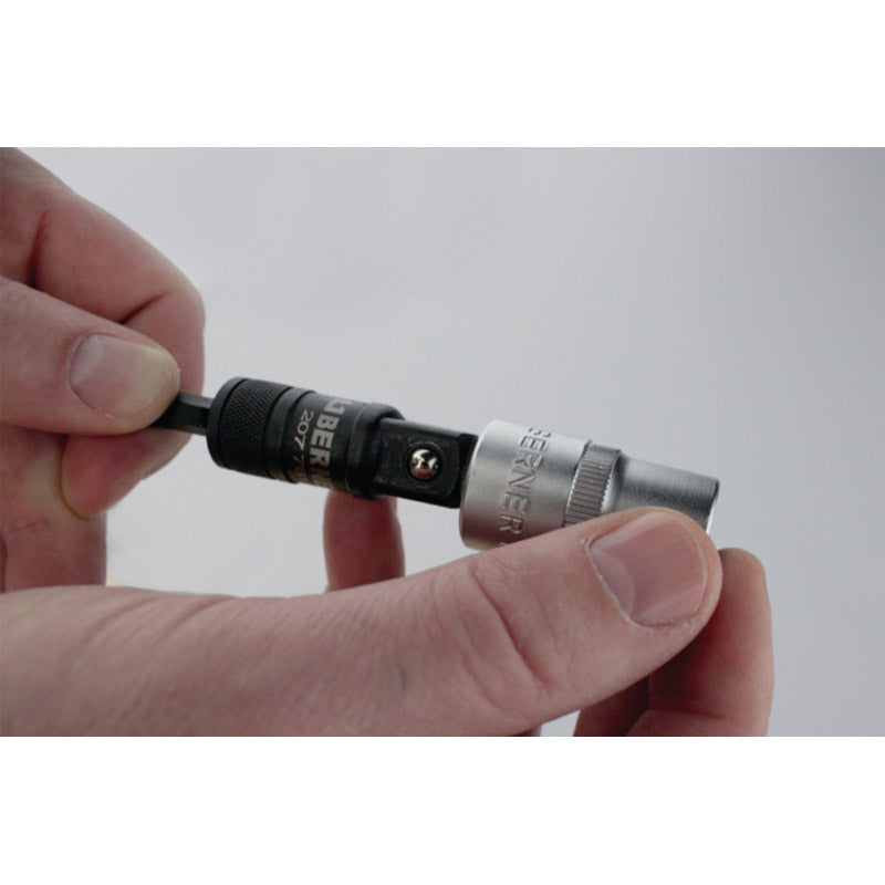 Berner bit adapter set 1 4 bit to socket 1 4 , 3 8 , 1 2