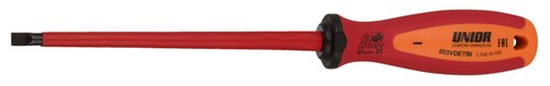 Unior schroevendraaier geisoleerd 2.5x75