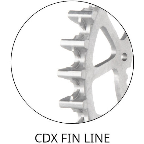 Front Sprocket Gates CDx Fin Line 39t - Pion