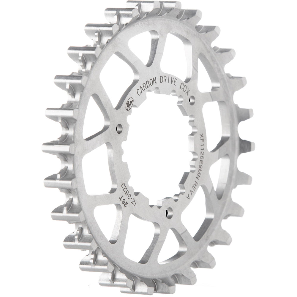 Gates sprocket cdx 26t enviolo 9-spline bl 45.5 50mm fin line