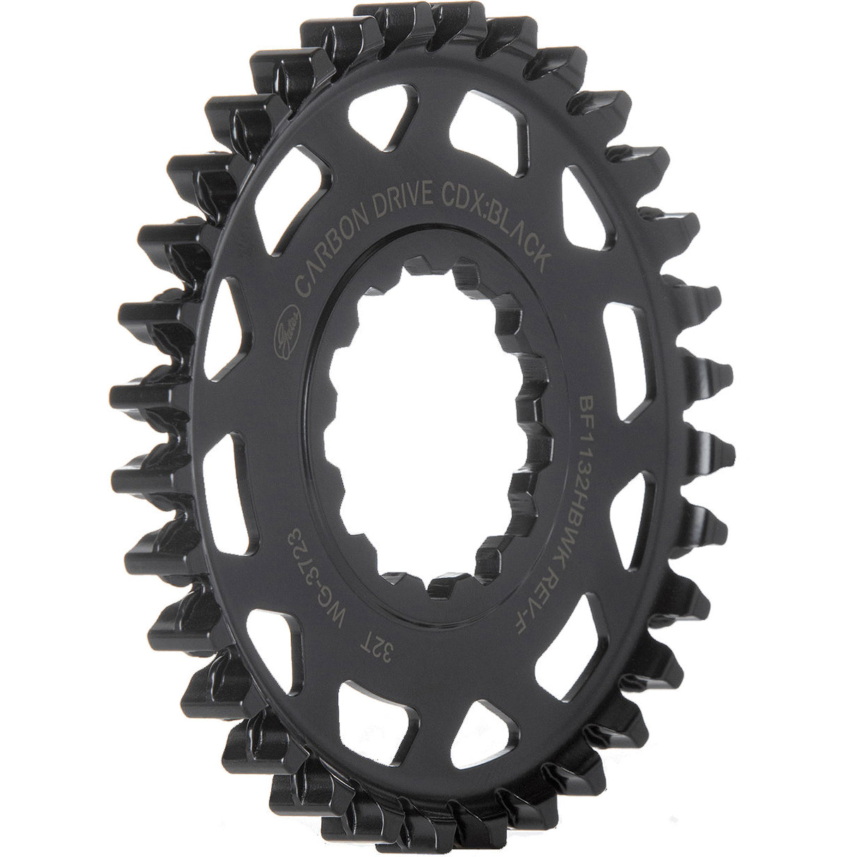 Gates Sprocket CDX 32T 3x3 Nine Hub Only O.L.D. línea de aleta