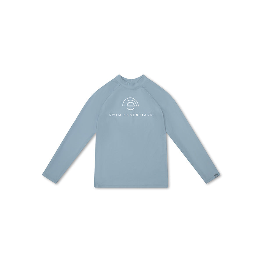 Toni puri | Camicia da nuoto UV verde con maniche lunghe