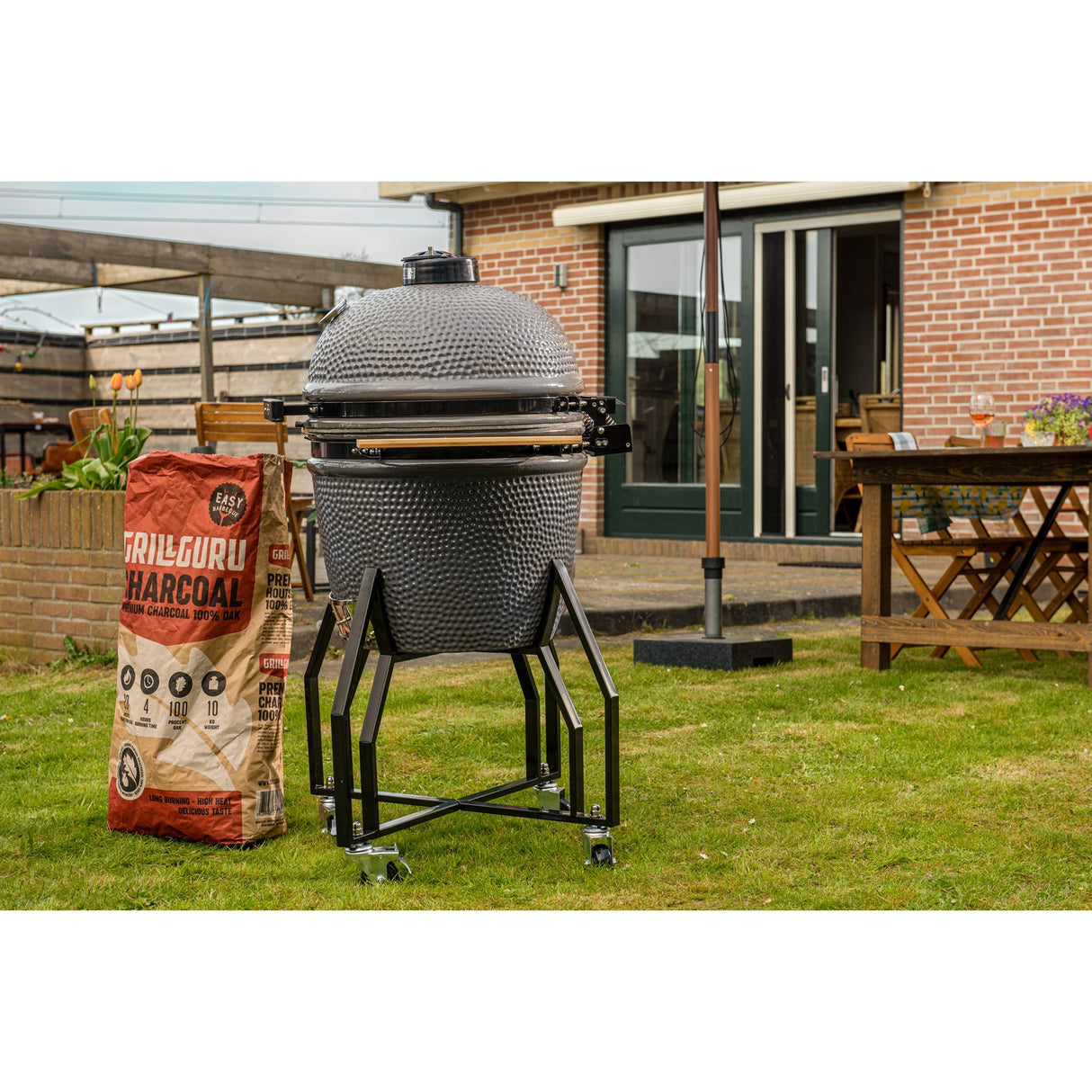 Grill Guru Charcoal Oak