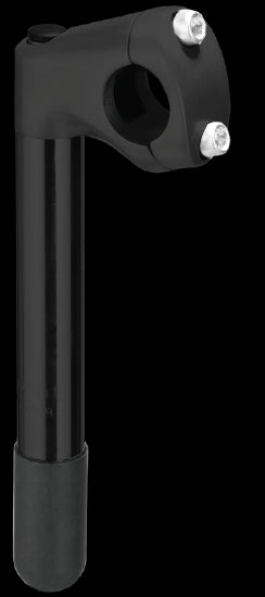 No label stuurpen kinderfiets ø25,4 180mm 2 bouts zwart