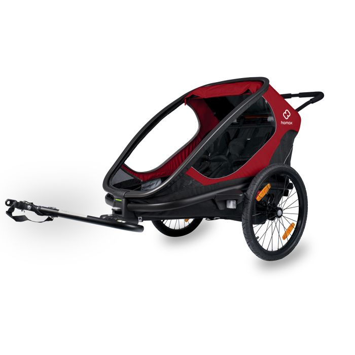 Hamax outback one - red black