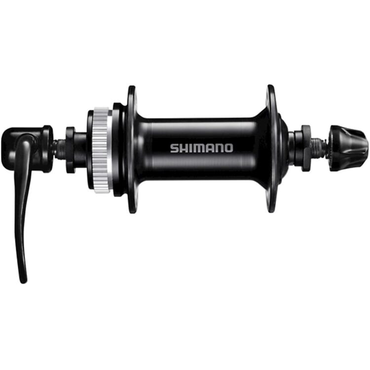 Shimano front hub hb-qc300 100 36 center lock black