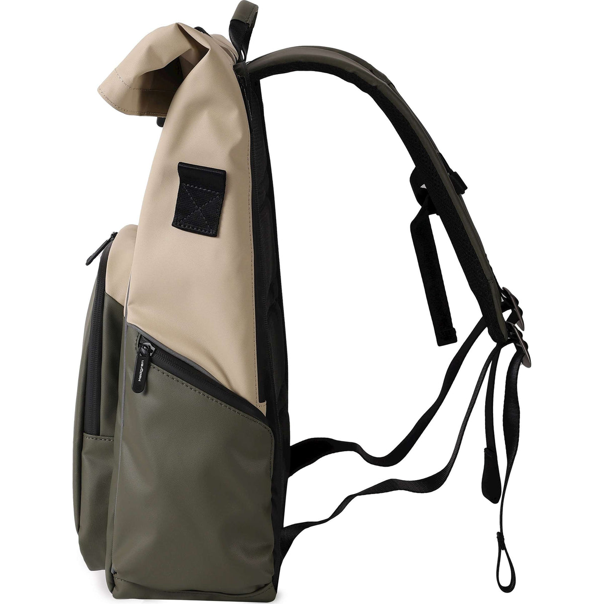 Hedgren commute bike hub backpack 23.9l beige olive