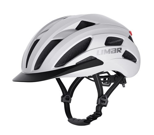 Limar helmet torino m 53-57 matt white with LED