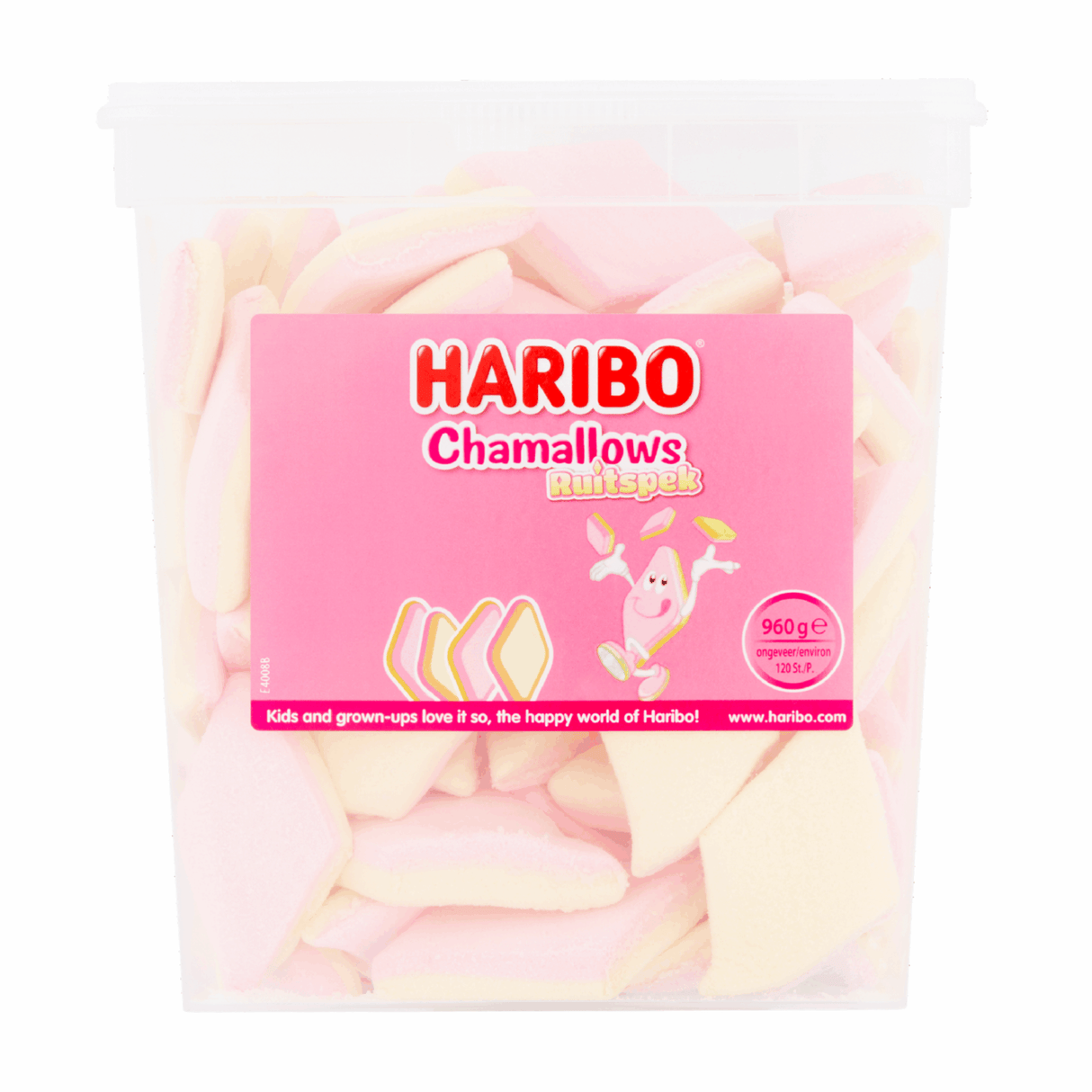 Haribo chamallows diamantbacon (120 stykker)