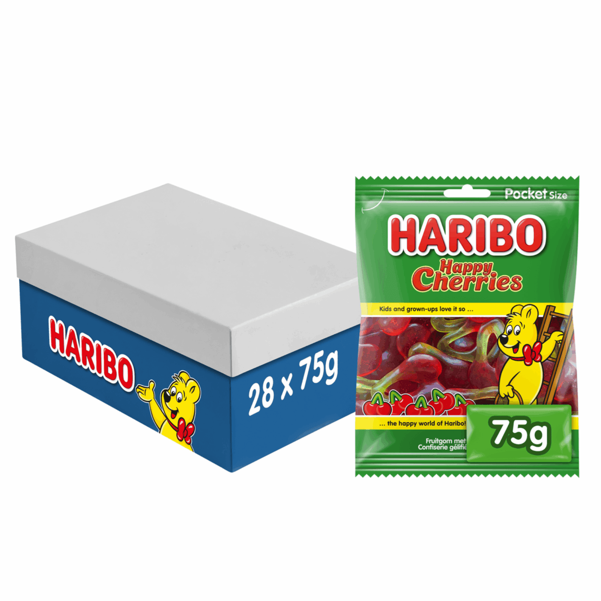 Haribo cerises heureuses (28x 75gr)