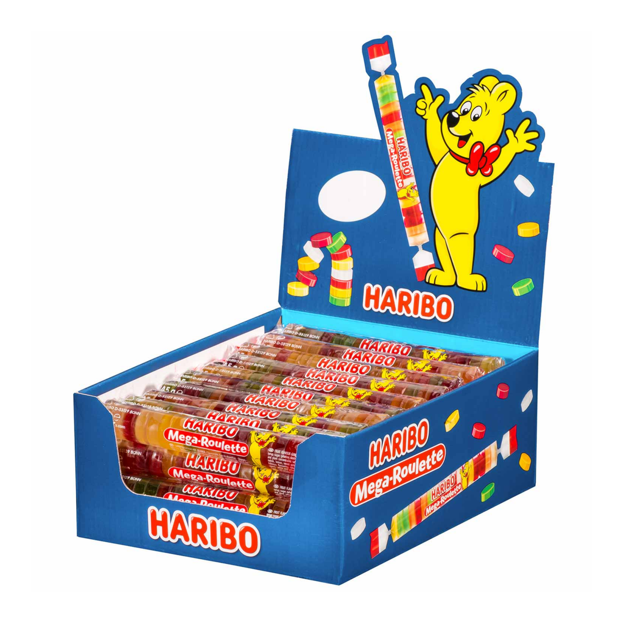 Haribo mega ruleta (40 válců)