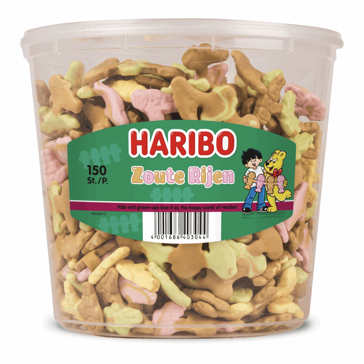 Haribo pěna slané řádky (150 kusů)