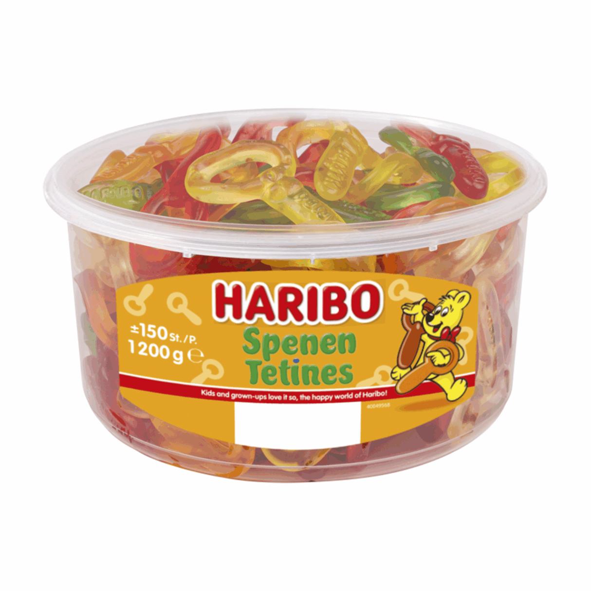 Haribo teats (150 pieces)