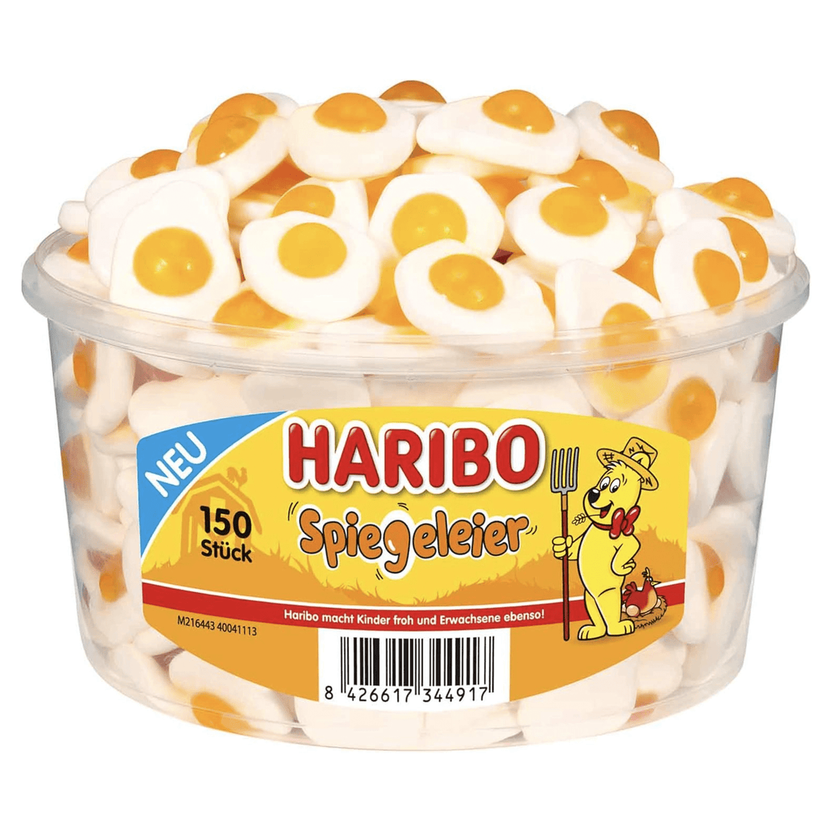 Haribo stegt æg silo (150 stk.)
