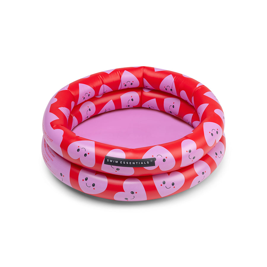 Cuori | Piscina rossa per bambini Ø 60 cm
