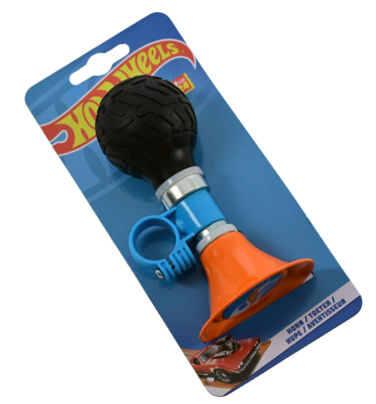 Heiße räder hot wheels bicycle horn - boys - orange black