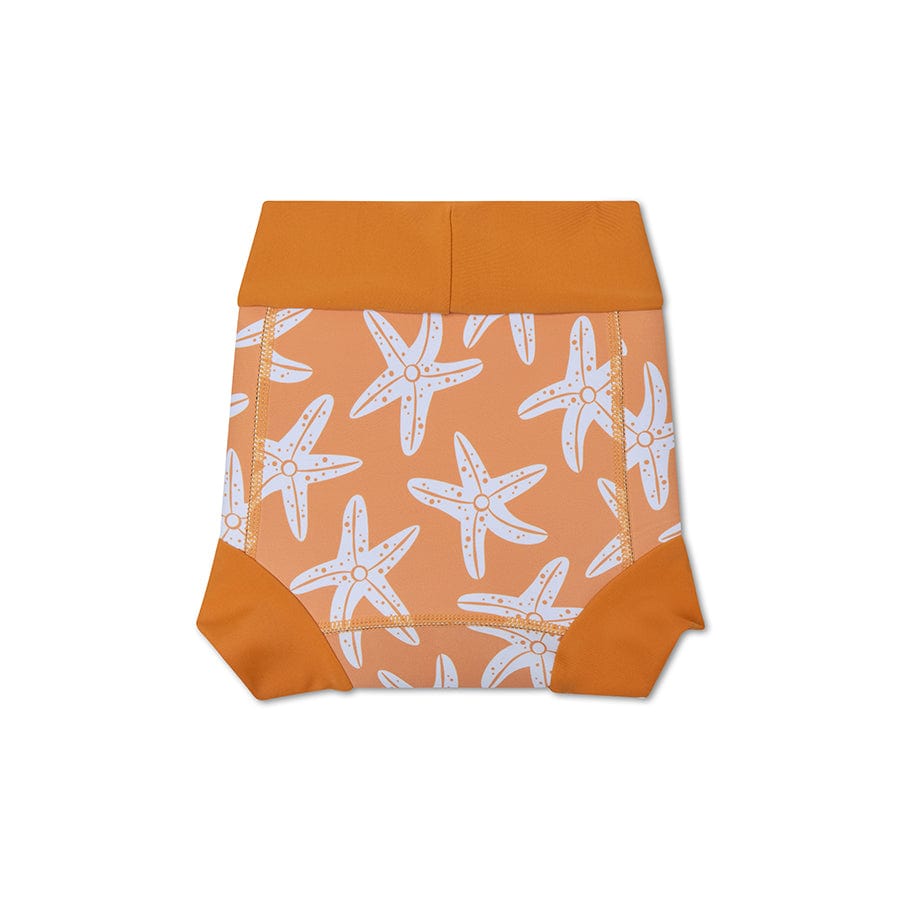 Seastar | Orangefarbene Schwimmwindel Neopren