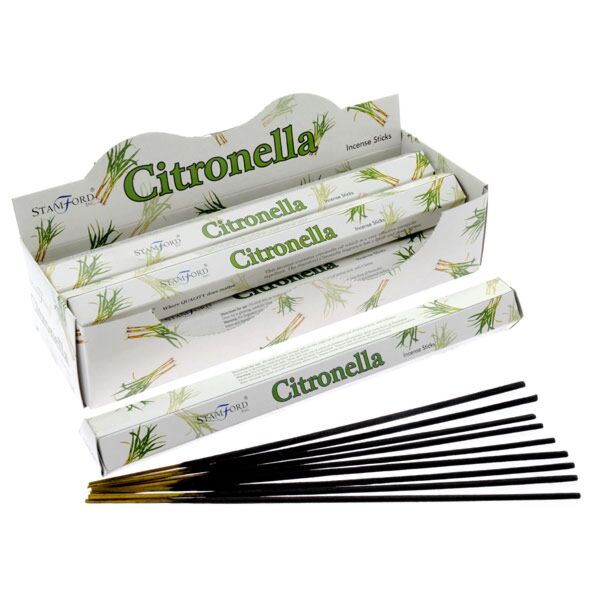 37120 citronella - stamford premium hex incense sticks