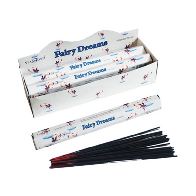 37524 fairies dreams - stamford premium hex incense sticks