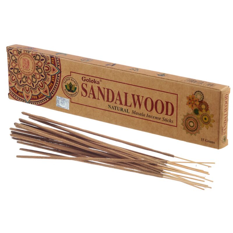 Sandalwood - goloka organika incense sticks